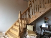 detailed oak stairs